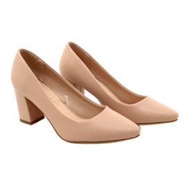 Sergio Leone Pumps mit hohem Absatz PB414 Puderrosa 5