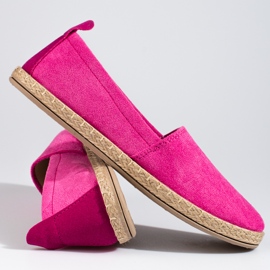 W. Potocki Damen-Espadrilles aus rosa Wildleder Potocki 2