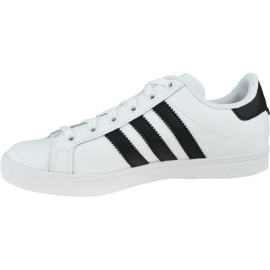 Adidas Coast Star Jr EE9698 Schuhe weiß schwarz 1
