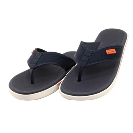 Herren-Gel-Flip-Flops Rider 11772 AG379 Blau schwarz 3