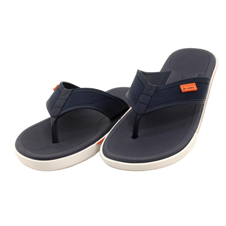 Herren-Gel-Flip-Flops Rider 11772 AG379 Blau schwarz 3
