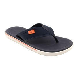 Herren-Gel-Flip-Flops Rider 11772 AG379 Blau schwarz 1