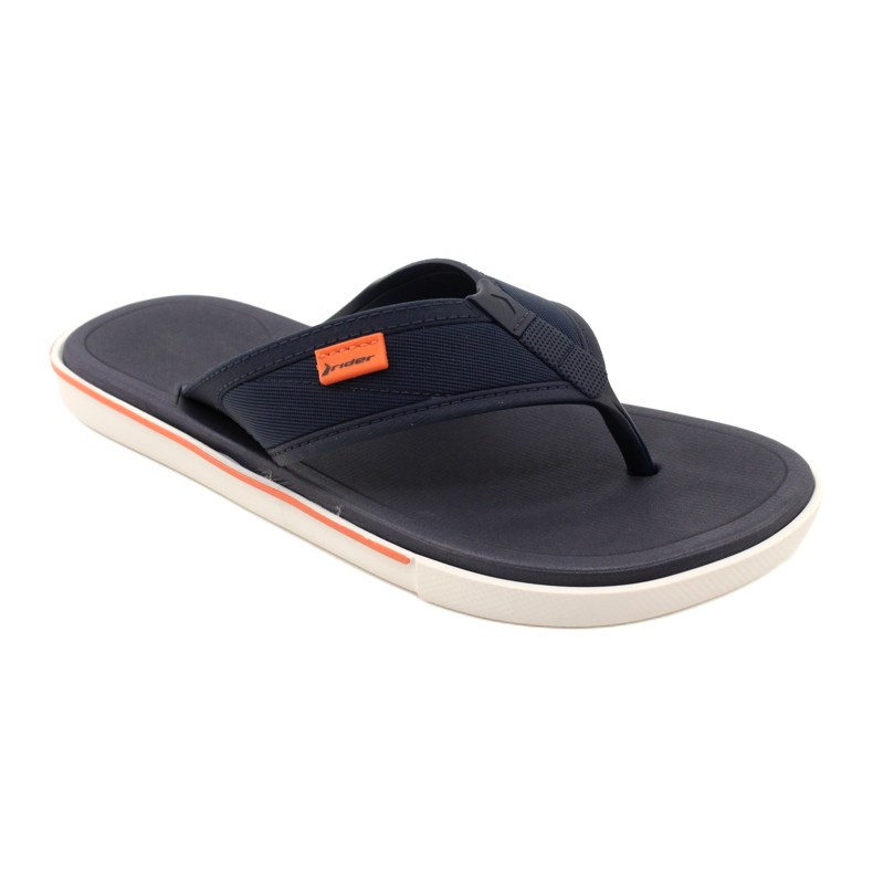 Herren-Gel-Flip-Flops Rider 11772 AG379 Blau schwarz 1