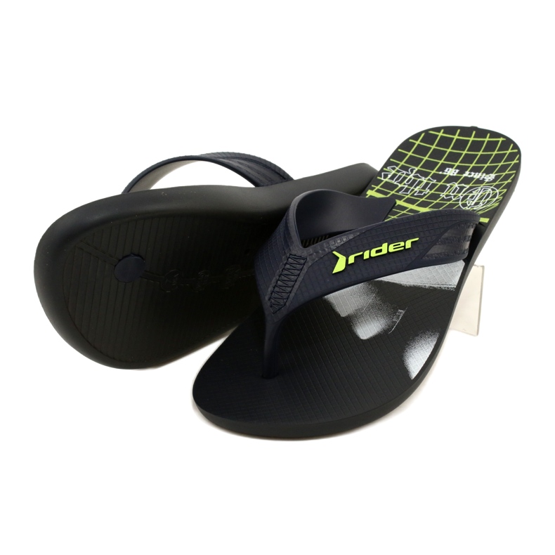 Rider 11804 AE205 Herren-Flip-Flops, Schwarz 4