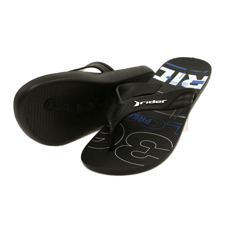 Herren-Flip-Flops Rider 11804 AE207 Schwarz 3