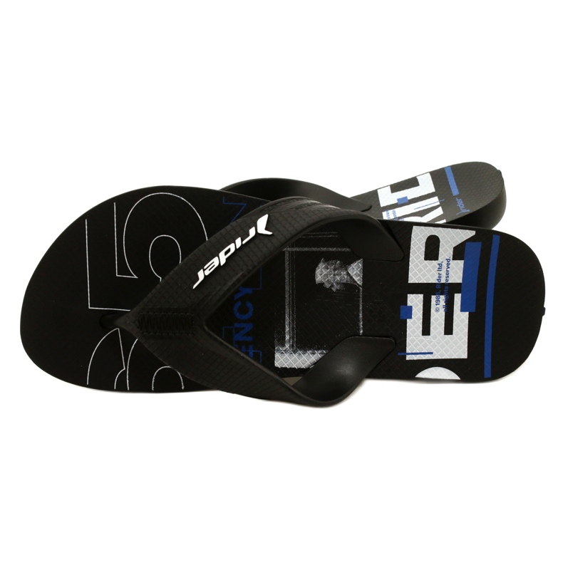 Herren-Flip-Flops Rider 11804 AE207 Schwarz 4