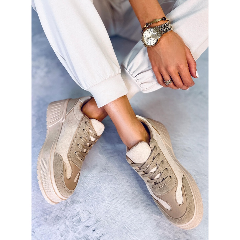 BM Plateau-Sneaker Foret Khaki beige 2