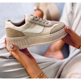 BM Plateau-Sneaker Foret Khaki beige 1