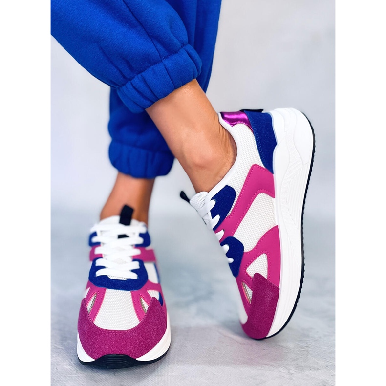 BM Turnschuhe für Damen in Fuchsia von Albie rosa 1