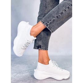 Sockensneaker Callens Bianco weiß 2