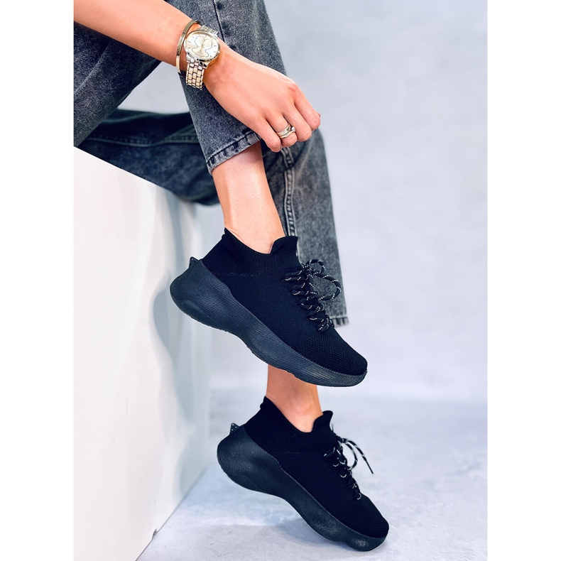 Sockensneaker Callens Nero schwarz 1