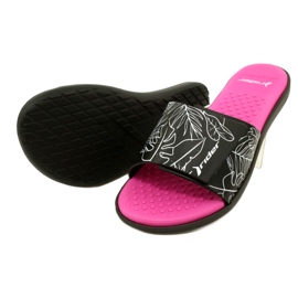 Rider 83331 AD447 Badeschuhe weiß schwarz rosa 4