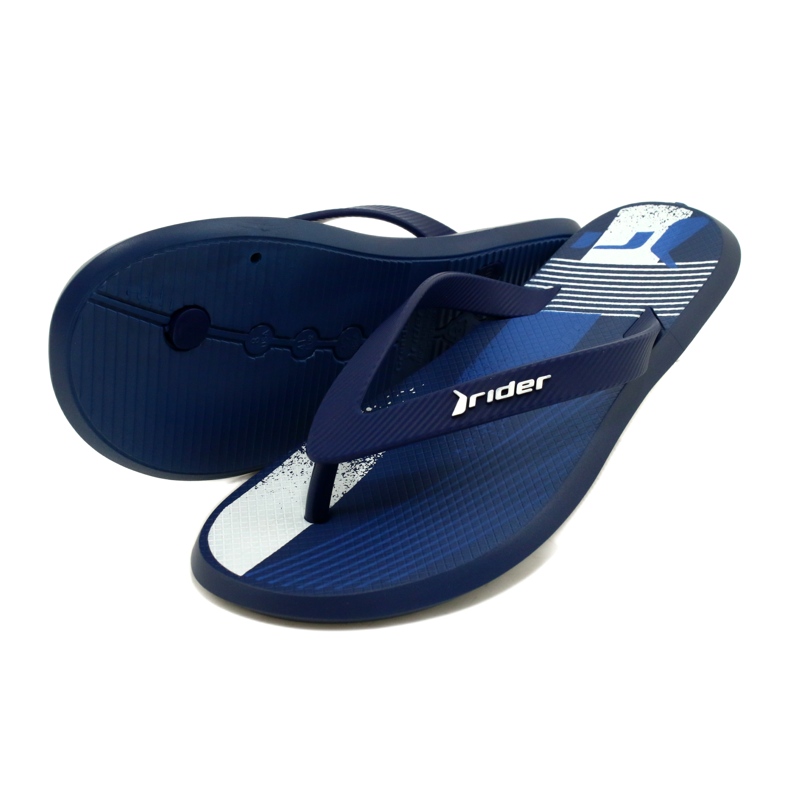 Herren-Flip-Flops Rider 83419 AH972 Blau/Weiß 4