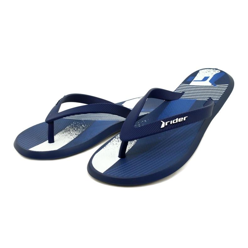 Herren-Flip-Flops Rider 83419 AH972 Blau/Weiß 3