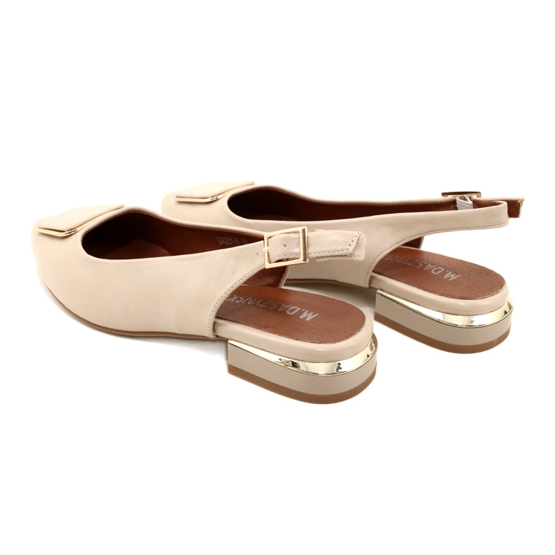 M.Daszyński Beige Pumps für Damen Daszyński SA201-9 4