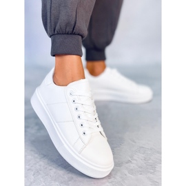 BM Feber Weiße Damenturnschuhe 1