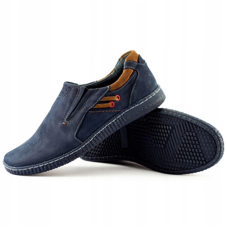 KOMODO Herren Loafer 862L marineblau navy blau 3