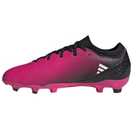 Adidas X Speedportal.3 Fg Jr GZ5071 Fußballschuhe rosa rosen und purpur 1