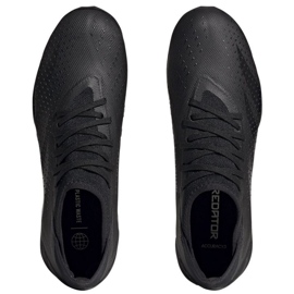 Adidas Predator Accuracy.3 Tf M GW4639 Fußballschuhe schwarz schwarz 2
