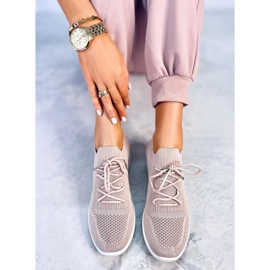 PA1 Croft Sneaker mit verstecktem Keil in Rosa 1