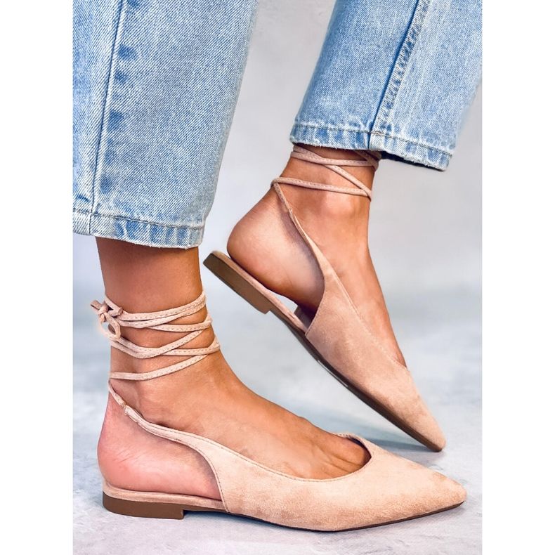 PA1 Dentoni Nude Slingback Ballerinas beige 2