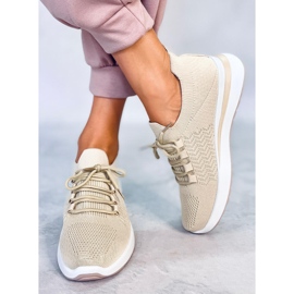 PA1 Barthel Beige Sockensportschuhe 1