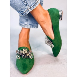 PA1 Lords Loafer mit Steinen in Falconi Green grün 1