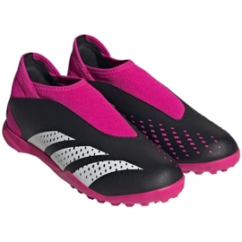 Adidas Predator Accuracy.3 Ll Tf Jr GW7092 Fußballschuhe schwarz rosa 3
