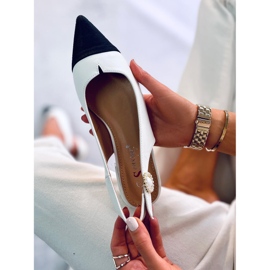 Seastar Sandalen mit offenem Absatz von Sanaz White weiß 2