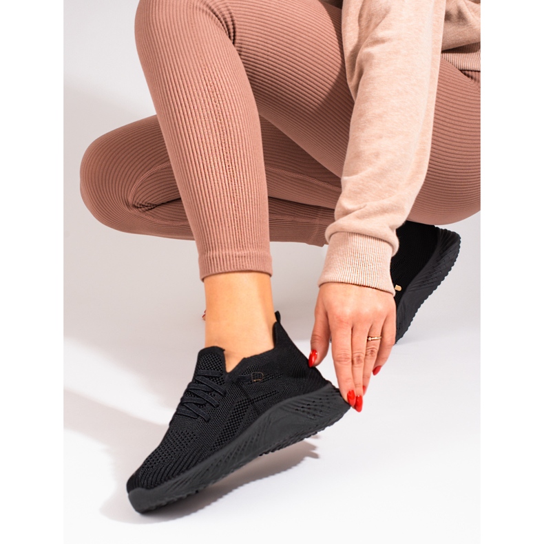 Damen Textil Sportschuhe Shelovet schwarz 2