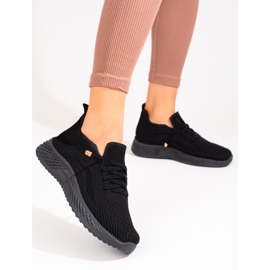 Damen Textil Sportschuhe Shelovet schwarz 1