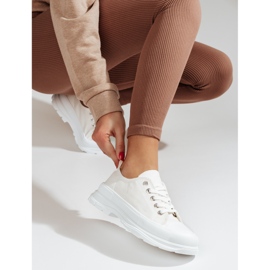 PA1 Damen-Plateau-Sneaker Shelovet weiß 1