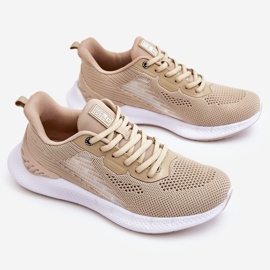Leichte Damen Sportschuhe Memory Foam System Big Star LL274294 Beige 1