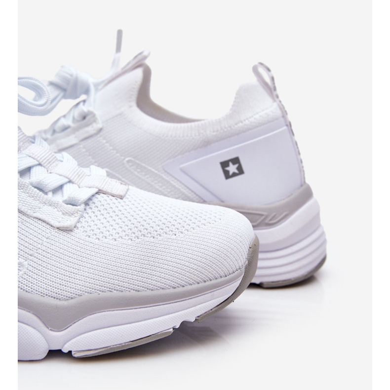 Damen Slip-on Sportschuhe Memory Foam System Big Star LL274A142 Weiß 1