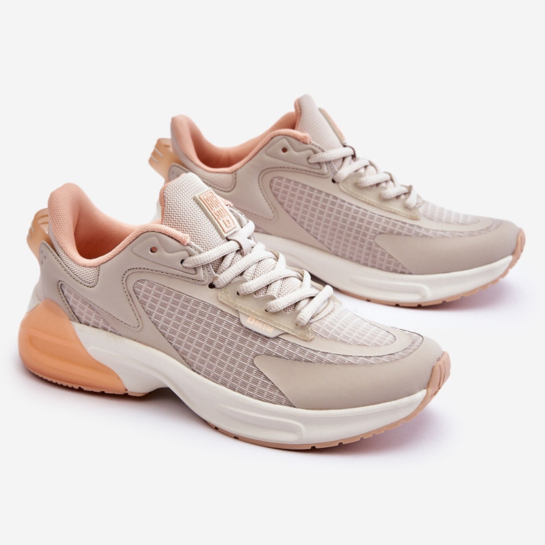 Komfortables Memory Foam System Big Star Sportschuhe LL274336 Beige 1