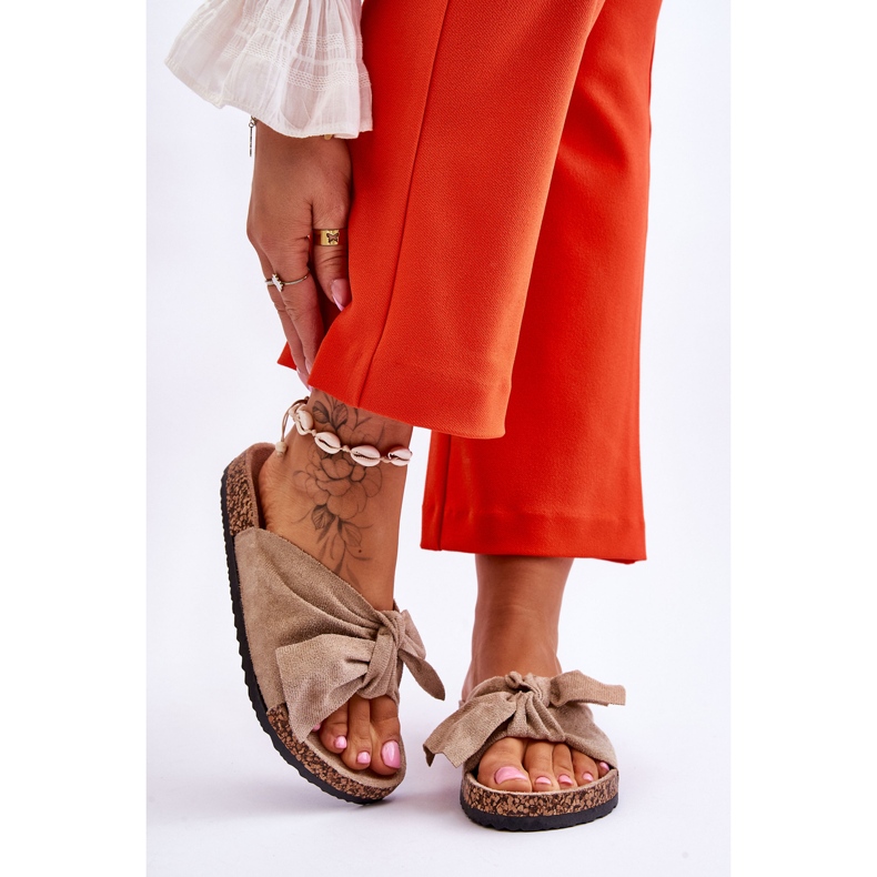 PS1 Wendy dunkelbeige Korkhausschuhe 1