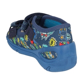 Befado Kinderschuhe VPE 065P168 blau 3