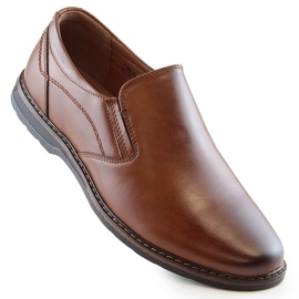 Brauner Herren-Slipper eVento 4093 1