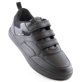 Schwarzer American Club 148/23 Herren Sportschuh mit Klettverschluss 1