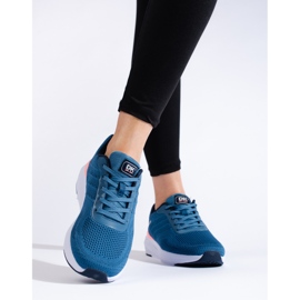 Damen-Textil-Sportschuhe in DK-Blau 1