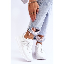 Low-Top-Sportschuhe für Damen Weiß Elliot 1