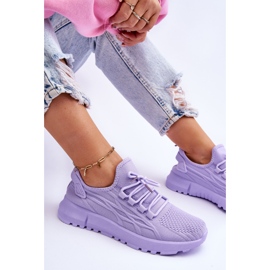 FB2 Slip-On-Turnschuhe für Damen Lila Rosett 1