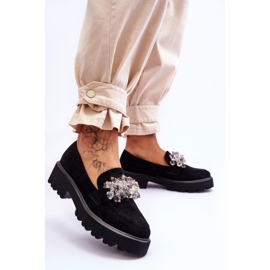 FB2 Verschönerte Plateauschuhe für Damen Schwarz Brenda 2