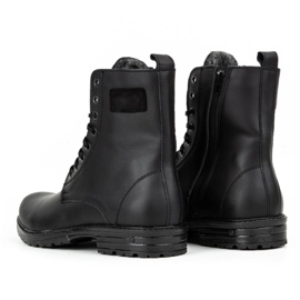 Polbut Herren-Chelsea-Stiefel aus polnischem Militärleder 2118S, schwarz 4