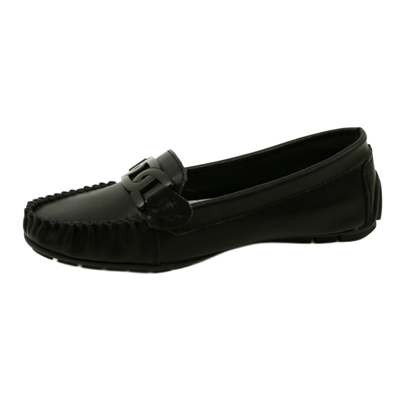 Damen-Leder-Slipper Filippo DP4547 Schwarz 2