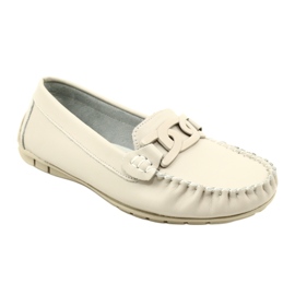 Damen-Lederschuhe Filippo DP4547 Beige 6
