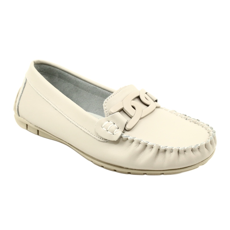 Damen-Lederschuhe Filippo DP4547 Beige 6