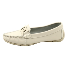 Damen-Lederschuhe Filippo DP4547 Beige 7