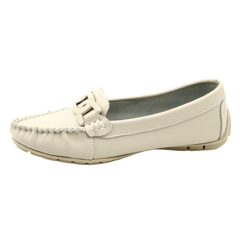 Damen-Lederschuhe Filippo DP4547 Beige 7