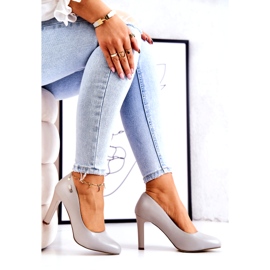 Pumps für Damen mit Absatz Grau Sergio Leone Campbell 4